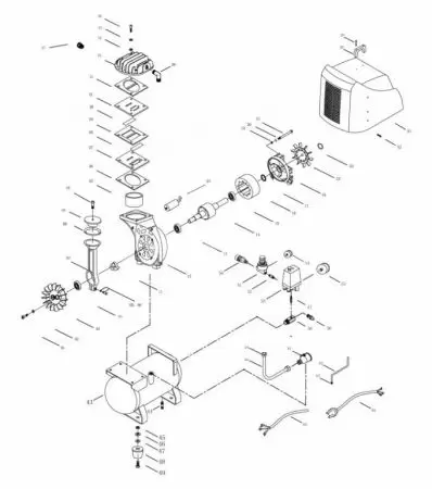 MOTOR POWER CORD