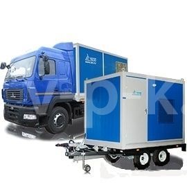 Дизельный генератор ТСС АД-60С-Т400-1РМ2 (Marelli) на прицепе