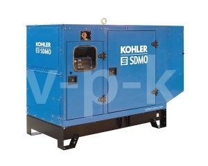 Дизельный генератор SDMO J66 в кожухе  фото