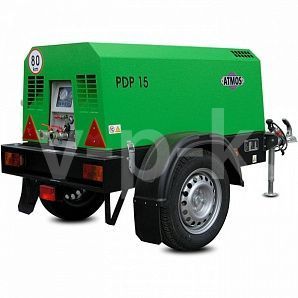 Винтовой компрессор ATMOS PDP28 7 регулируемый без тормоза фото