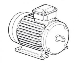 8454002 Электродвигатель компрессора ABAC