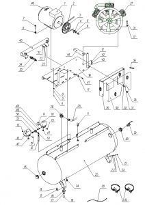 Прижим для 500w95TБ-10