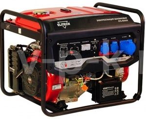 Бензиновый генератор ELITECH СГБ 9500Е  фото