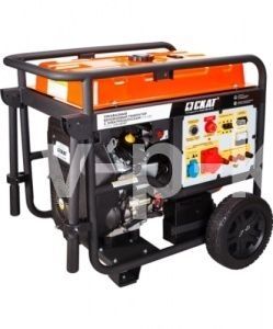 Бензиновый генератор Скат УГБ-11500ЕТ трехфазная  промышленный фото