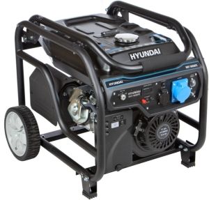 Бензиновый генератор Hyundai HHY 9050FE  фото