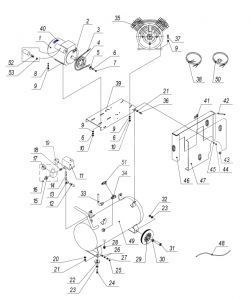 Гайка М10 для 50lb30a