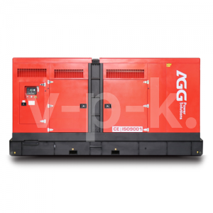 Дизельный генератор AGG C650D5 в кожухе