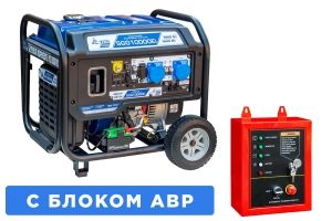 Бензиновый генератор ТСС SGG 10000Ei с блоком АВР 111114 фото