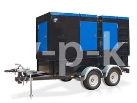 Дизельный генератор ТСС АД-60С-Т400-1РМ17 (Mecc Alte) в шумозащитном кожухе на прицепе с АВР