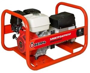 Бензиновый генератор  АСПБВ 220-6,5/3,5-Т400/230 ВХ