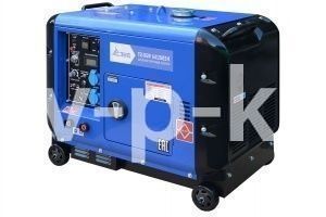 Дизельный генератор ТСС DGW 6.0/250ES-R в шумозащитном кожухе  фото