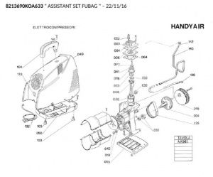 CYLINDER-PLATE SEAL FUBAG ASSISTANT SET A650300 фото