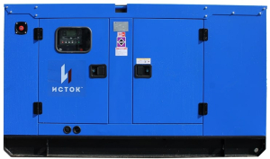 Дизельный генератор  АД30С-Т400-РПМ15 в кожухе с АВР