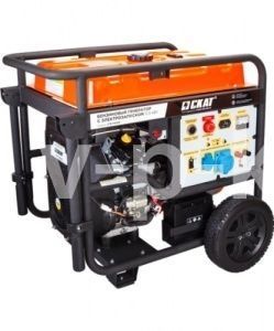 Бензиновый генератор Скат УГБ-11500Е  промышленный фото