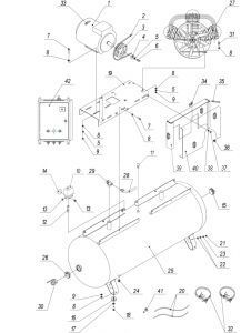 R 3101.00.00.201 Патрубок 3/8"х70 мм для 500lb75Т