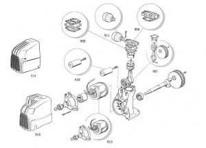 Комплект статора мотора фото