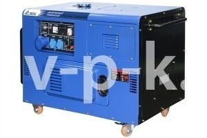 Дизельный генератор ТСС SDG 12000EHS в шумозащитном кожухе