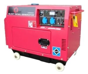 Дизельный генератор Амперос LDG6000СLE стартер в кожухе с АВР  (с автозапуском) фото