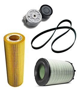 Большой комплект ЗИП на 1000 моточасов для ДГУ АМПЕРОС АД60-АД150