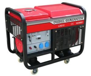 Дизельный генератор Амперос LDG12 E стартер с АВР  (с автозапуском) фото