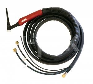 Aurora Горелка TIG SUPER TS 18 320A (100%), M12x1, газ 1/4G, вода 3/8G, 4m-с упр. разъёмами 2-3-5pin фото