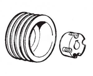 9076419 Шкив компрессора ABAC