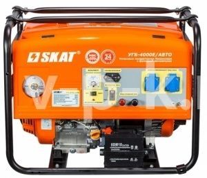 Бензиновый генератор Скат УГБ-5000Е/АВТО  (с автозапуском) фото