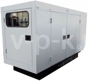 Дизельный генератор Амперос АД 75-Т400 P (Проф) в кожухе с АВР  фото