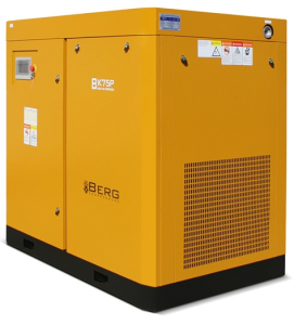 Винтовой компрессор Berg ВК-75Р-Е 10 (IP54) с ременным приводом фото
