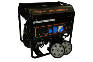 Бензиновый генератор Mitsui ZM 14000 E  синхронный фото