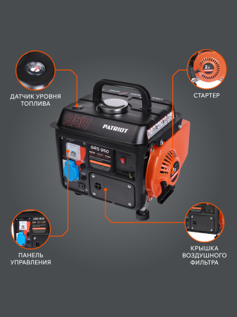Бензиновый генератор  GRS 950