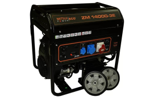 Бензиновый генератор Mitsui ZM 14000 E-3  синхронный фото