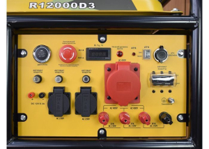 Бензиновый генератор RATO R12000DA-T э/c + подготовка к автозапуску  (с автозапуском) фото