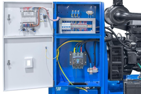 Дизельный генератор ТСС АД-120С-Т400 в погодозащитном кожухе с АВР