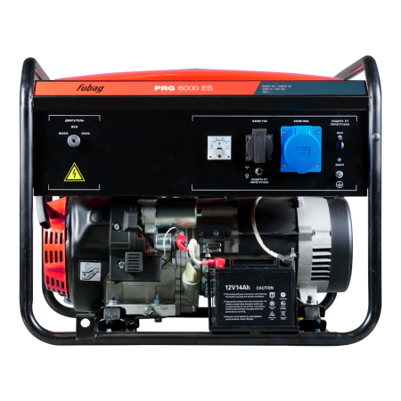 Бензиновый генератор  PRG 6000 ES + Комплект колес и ручек для генераторов в ПОДАРОК