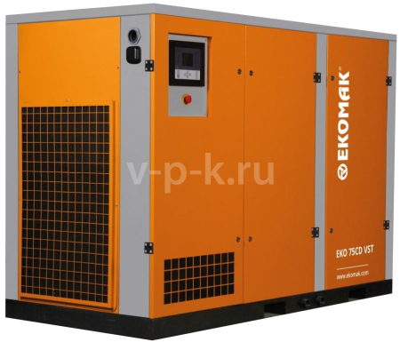 Винтовой компрессор Ekomak EKO 75SCD VST 7