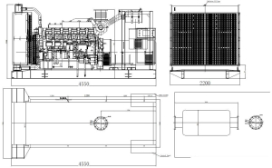 Дизельный генератор ТСС АД-1000С-Т400-1РМ8 999985 промышленный фото