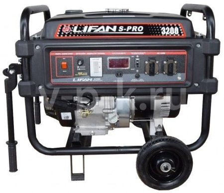 Бензиновый генератор LIFAN S-PRO 3200