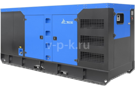 Дизельный генератор  АД-300С-Т400-1РКМ26 в шумозащитном кожухе с АВР