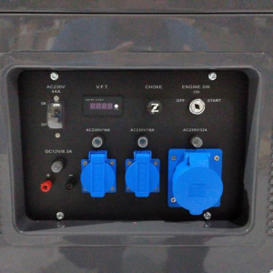 Бензиновый генератор Zongshen QB 12000 E 1T90DFQ11 синхронный фото