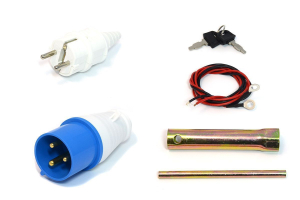 Бензиновый генератор ТСС SGG 7000EA в кожухе МК-1.1 110108 синхронный фото