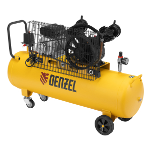 Поршневой компрессор DENZEL BCV2300/100 передвижной фото