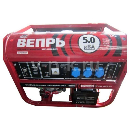 Бензиновый генератор  Лайт АБП5-230ВФ-БСГ