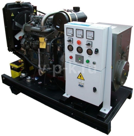Дизельный генератор Leega АД 60-Т400 Р (Проф)  Амперос  Д-4ВTA3,8A эл.