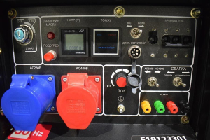 Дизельный генератор ТСС DGW 6.0/200ED-R3 026496 сварочный фото