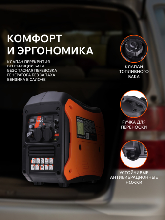 Бензиновый генератор  iGX 2000