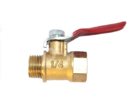 R 4112101200 Кран шаровый 1/4"M (аналог 7130010000) для 100lh20a-1.5