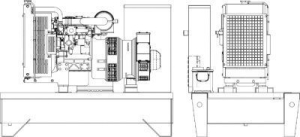Дизельный генератор Onis Visa P 14 B  фото