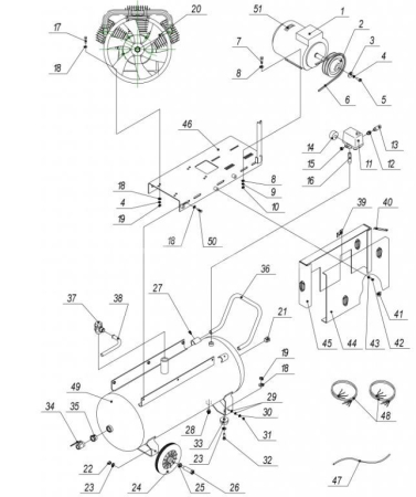 R 3101.00.10.002 Болт-ось для 100w80