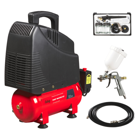 Поршневой компрессор  Paint Master Kit + 3 предмета